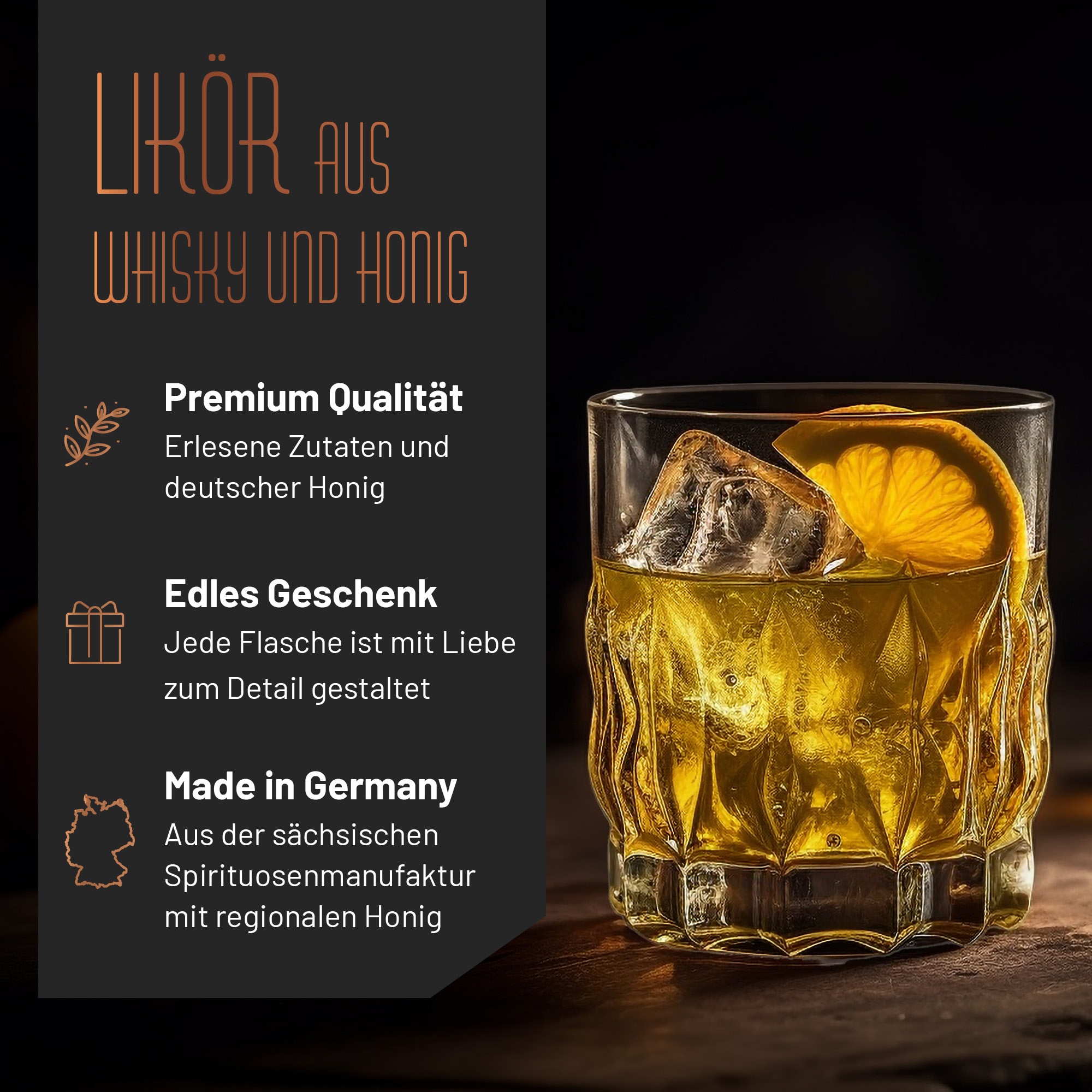 Honigstaub Whisky Honig Likör 50cl 